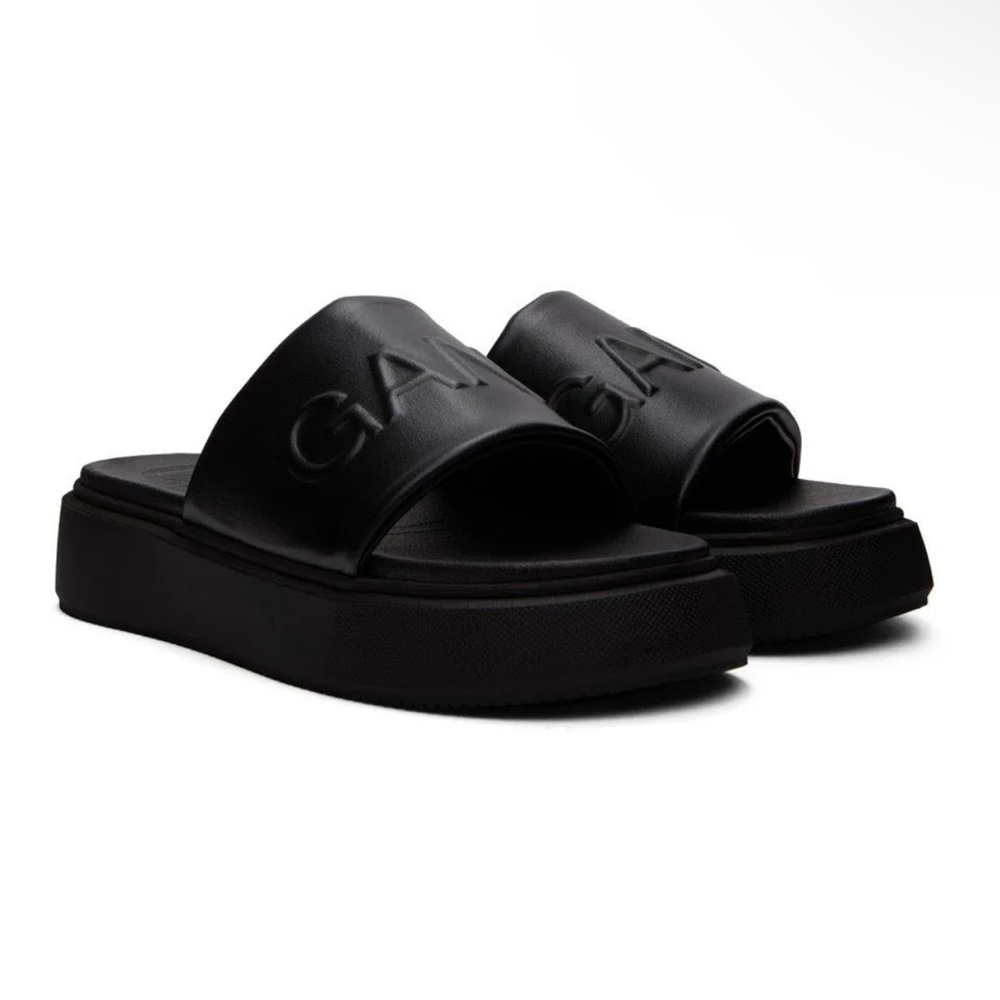 Ganni platform sandal